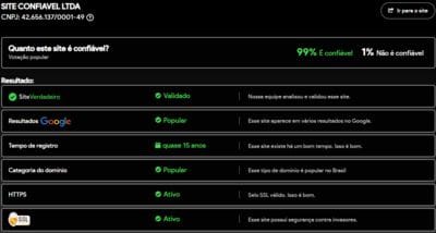 Site verificado e verdadeiro:polarispgcom